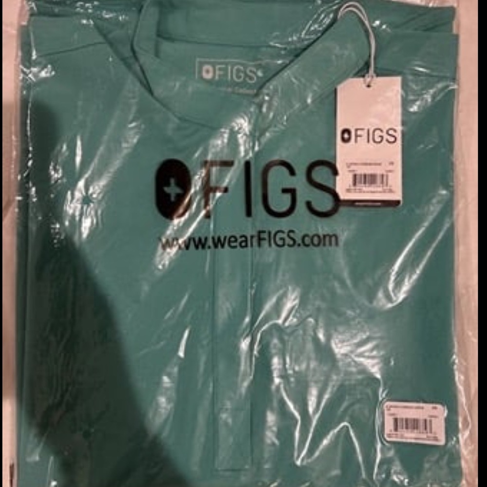 Figs Scrub Top, Surgical Green, XS